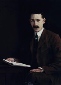 Posthumous oil portrait of Theodore Janeway by William Sergeant Kendall