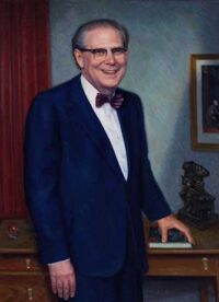 Oil portrait of Abraham Lilienfeld by Henry Cooper