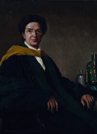 Oil portrait of Florence Sabin by Griffith Baily Coale