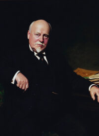 Oil portrait of William Welch by Thomas Corner