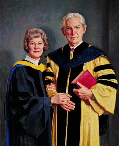 Georgeanna Seegar Jones and Howard W. Jones, Jr.